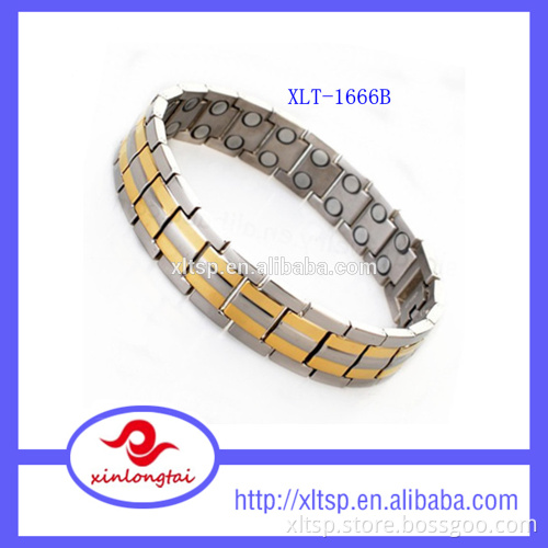 Top garde titanium steel bio energy magnetic bracelet wholesale